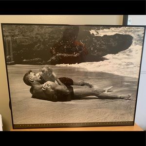 From Here to Eternity , 1953 framed 32”x24” poster
